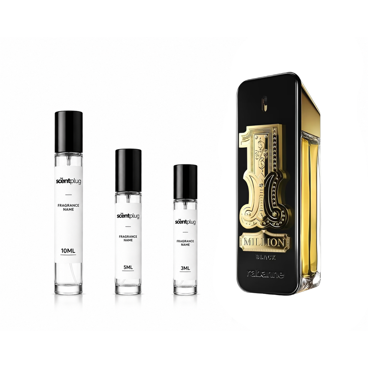 1 Million Black Rabanne Decant (Sample)