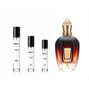 Sample of Alexandria II Xerjoff perfume decant by The Scent Plug featuring the elegant fragrance bottle.