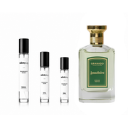 A sample image of Amazônico Granado Decant by The Scent Plug, showcasing the perfume bottle with Amazonian-inspired design elements.