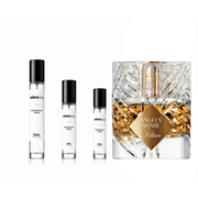 Sample of Angels' Share by Kilian perfume decant, showcasing the elegant bottle and label from The Scent Plug.