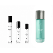 Sample of Arrogate Comete Assaf perfume by The Scent Plug, featuring a sleek bottle with intricate design details.