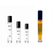 Decant of Citron Prisma Parfums by The Scent Plug, showcasing the sample bottle with vibrant citrus-inspired design.