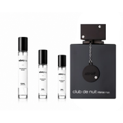 Sample of Club de Nuit Intense Man by Armaf, featuring a sleek bottle with a dark, sophisticated design.
