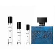 DesirToxic M. Micallef perfume sample decant by The Scent Plug, featuring a sleek bottle with elegant design and floral accents.