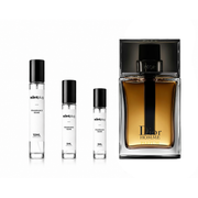 Dior Homme Parfum Dior decant sample bottle from The Scent Plug, showcasing the elegant perfume packaging and label.
