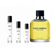 Dolce&Gabbana Pour Homme 2012 perfume decant sample from The Scent Plug, featuring the iconic fragrance bottle with elegant design.