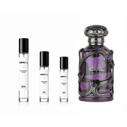 Sample of Habik for Men Lattafa Perfumes decant by The Scent Plug, showcasing the fragrance bottle and packaging.