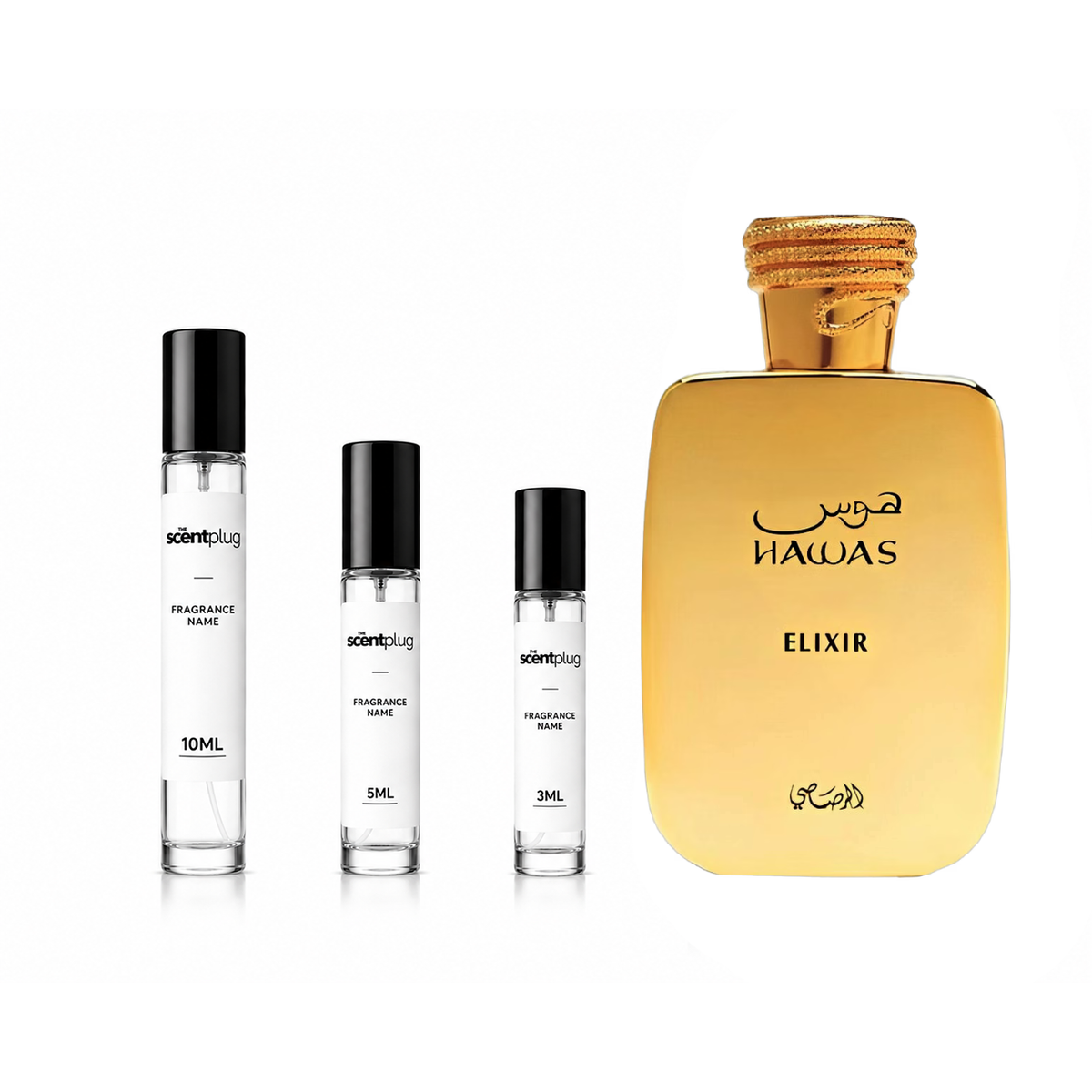 Hawas Elixir Rasasi Decant (Sample)