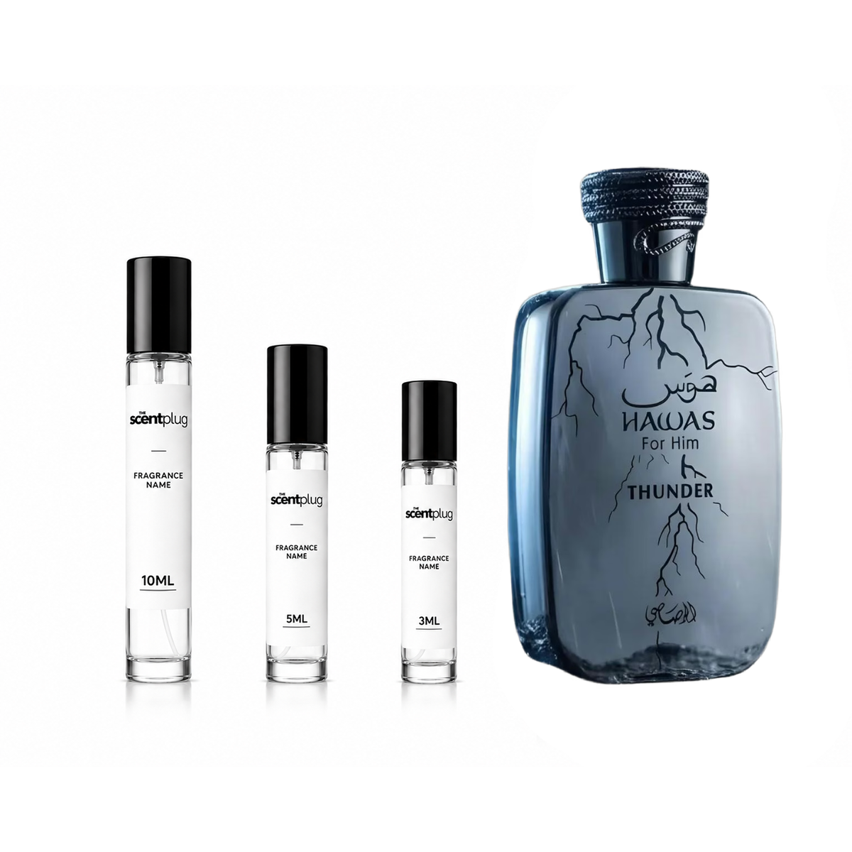 Hawas Thunder Rasasi Decant (Sample)