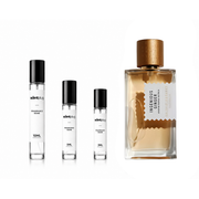 Sample of Ingenious Ginger Goldfield by Banks Australia from The Scent Plug, showcasing a decant bottle with aromatic ginger scent.
