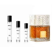 Khamrah Lattafa Perfumes decant sample bottle, showcasing the elegant packaging of The Scent Plug fragrance sample.