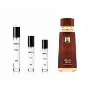 Liquid Brun Limited Edition French Avenue decant by The Scent Plug, showcasing a small sample bottle of the fragrance.