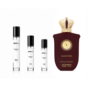 Maestro Gulf Orchid decant sample by The Scent Plug, showcasing elegant container with orchid-inspired design.