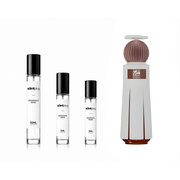 Marj Ahmed Al Maghribi perfume decant sample by The Scent Plug, featuring a glass bottle with a floral and aromatic fragrance.