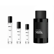 Sample of Milk Commodity decant by The Scent Plug, showing a sleek container with the product label and branding.