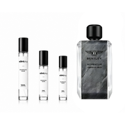 Momentum Unbreakable Eau de Parfum by Bentley, sample decant bottle, featuring sleek packaging and fragrance details.