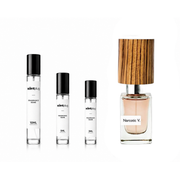 Decant of Narcotic Venus by Nasomatto, featuring the perfume bottle with elegant design and branding for sample use.