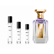 Sample of Nyx Velixir perfume by The Scent Plug in a clear decant bottle with a black cap and label.