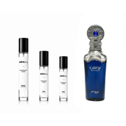Ramsh Imperium Zimaya decant sample from The Scent Plug, showcasing the elegant perfume bottle with intricate design.