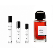 Decant sample of Rouge Smoking by BDK Parfums, featuring the fragrance bottle with stylish packaging and branding details.