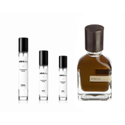 Sample of Stercus Orto Parisi Decant perfume by The Scent Plug, showcasing the elegant bottle design and branding.
