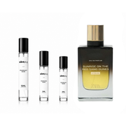 Sample image of Sunrise on the Red Sand Dunes Intense Zara fragrance by The Scent Plug, showcasing the product label and packaging.