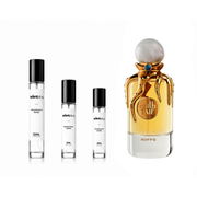 Decant of Taif Riiffs Perfumes by The Scent Plug, showcasing the sample vial with fragrance details visible.