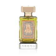 Front view of Triumph Of Bacchus EDP by The Scent Plug in a clear crystal-style bottle, showcasing its elegant design.