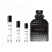 Sample of Valentino Uomo Born In Roma fragrance by Valentino, displayed in a sleek bottle with minimalist design.