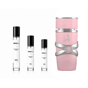 Yara Lattafa Perfumes decant sample bottle from The Scent Plug, showcasing the elegant packaging and fragrance label.