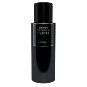 Aaron Terence Hughes Onyx extrait de parfum bottle with sleek black design, showcasing a luxurious fragrance for men.