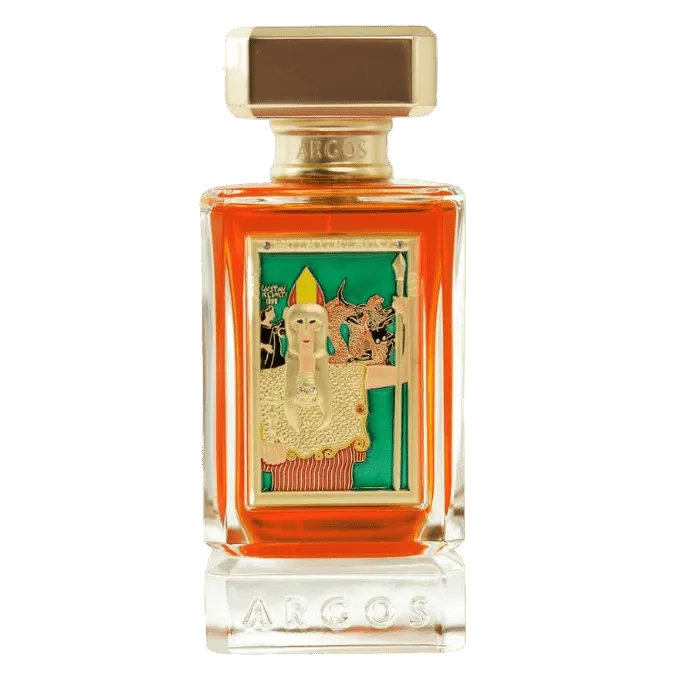 Argos Pallas Athene Eau De Parfum spray bottle, 3.4 oz (100ml), elegant perfume bottle with a sleek design.