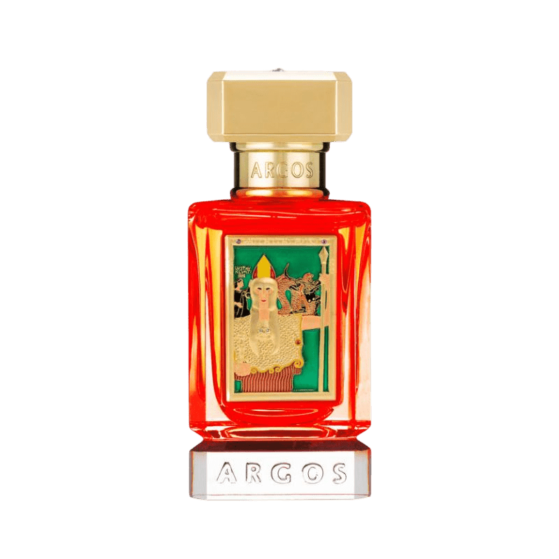 Argos Pallas Athene Eau de Parfum spray bottle, 3.4 oz (100ml), elegant fragrance bottle with Argos branding.