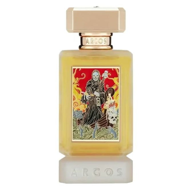 Argos Charon’s Vail Extrait de Parfum spray bottle, 3.4 oz (100ml), elegant fragrance with intricate packaging details.