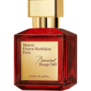 Maison Francis Kurkdjian Baccarat Rouge 540 Extrait de Parfum tester bottle on a plain background