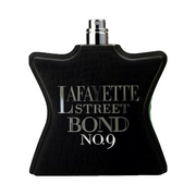 Bond No. 9 Lafayette Street Eau De Parfum tester bottle, 3.4 oz spray, with clear glass and label displaying brand and scent details.