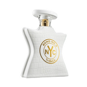 Bond No. 9 Tribeca Eau De Parfum spray in 3.4 oz bottle, elegant fragrance bottle with sleek design.