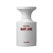 BORNTOSTANDOUT Mary Jane Eau de Parfum spray bottle, 1.7 oz, elegant fragrance packaging with floral and sweet notes