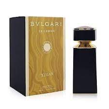 Bvlgari Tygar Eau De Parfum spray in 1 oz (30ml) bottle, elegant perfume with a sleek design and no box visible.