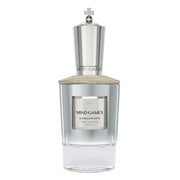 Close-up of Mind Games Checkmate Extrait de Parfum bottle with elegant packaging, showcasing the luxury fragrance design.