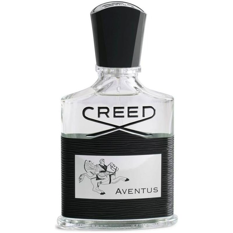 Creed Aventus Eau de Parfum spray in 16.6 oz (490ml) bottle, featuring the iconic Creed fragrance in a sleek glass bottle
