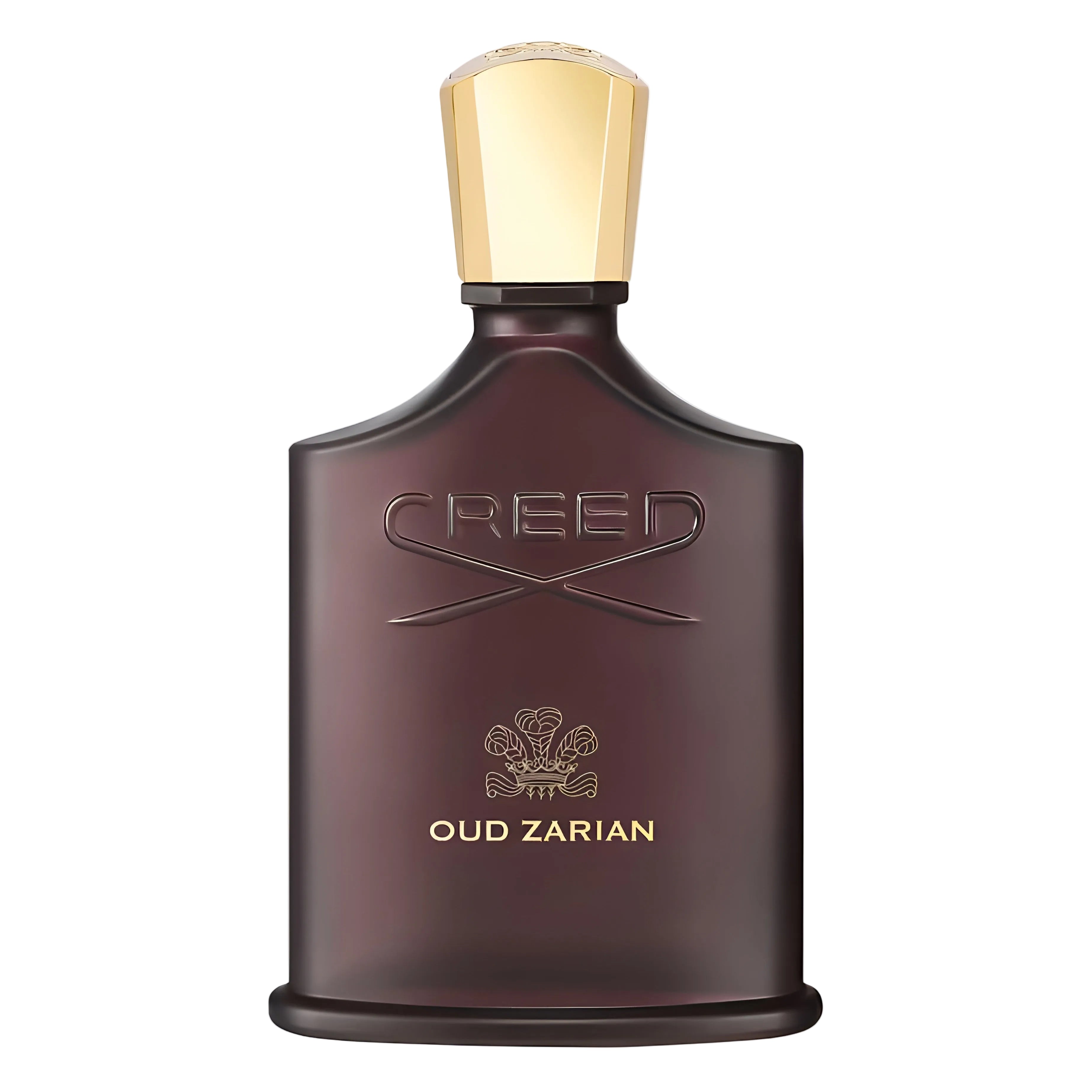 Creed Oud Zarian Eau de Parfum spray bottle, 3.4 oz (100ml), featuring a luxurious fragrance with oud notes.