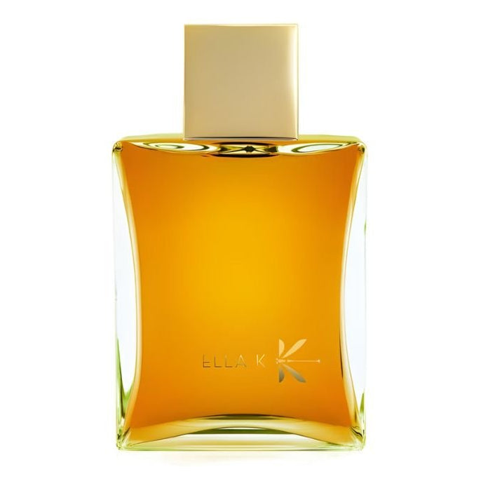 Ella K Ghibli Eau de Parfum spray, 3.4 oz, showcasing the elegant perfume bottle with floral and artistic design elements.