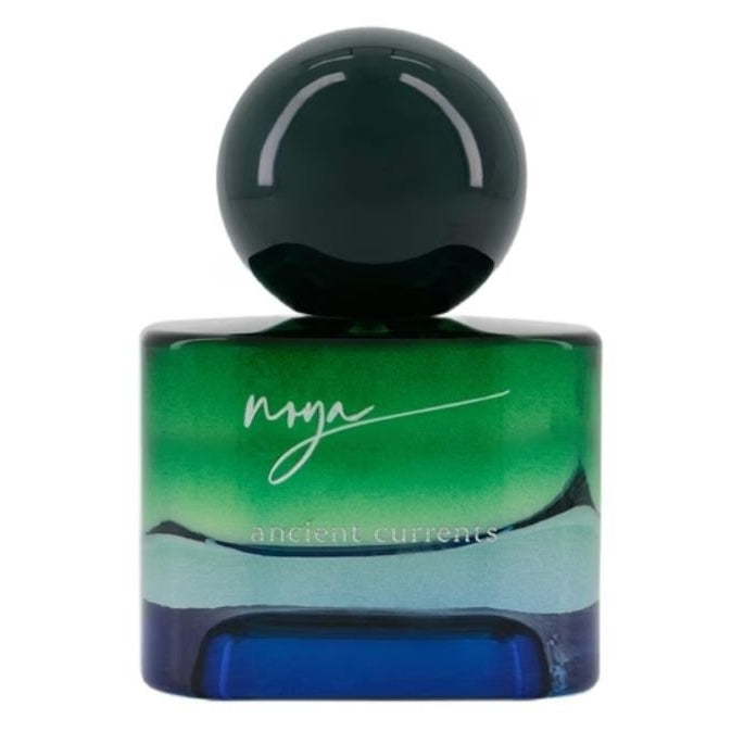 House of Noya Ancient Currents Extrait de Parfum bottle with elegant design and subtle fragrance notes.