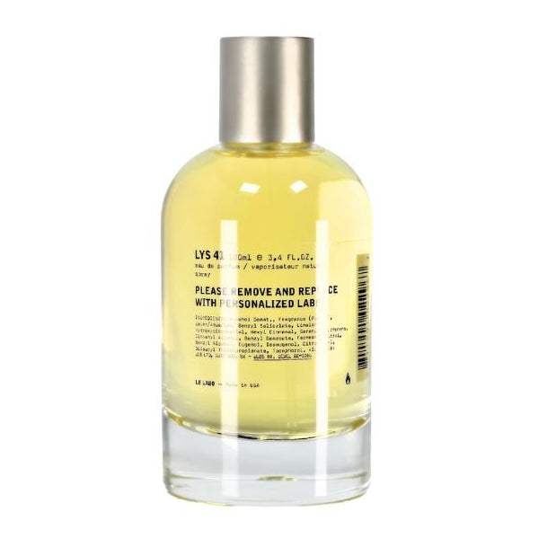 Le Labo Lys 41 Eau De Parfum tester bottle, 3.4 oz spray, featuring floral fragrance and minimalist design.