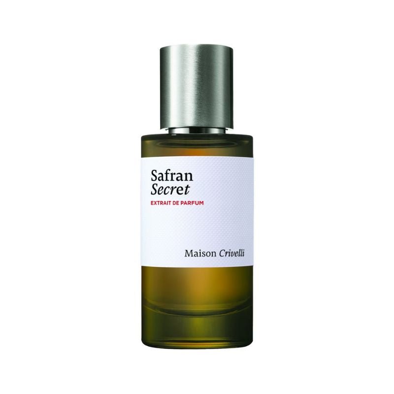 Maison Crivelli Safran Secret Eau de Parfum spray, 1.7 oz (50ml), elegant bottle with a luxurious fragrance for women or men.