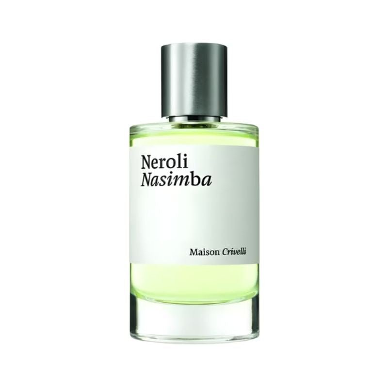 Maison Crivelli Neroli Nasimba Eau de Parfum bottle with elegant design and orange blossom scent.