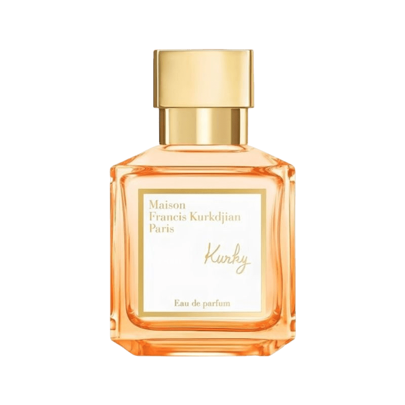 Maison Francis Kurkdjian Kurky Eau de Parfum spray in 70ml bottle, featuring elegant packaging and brand logo.