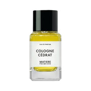 Matière Première Cédrat Eau de Parfum spray in 100ml bottle with fresh citrus scent and elegant packaging.