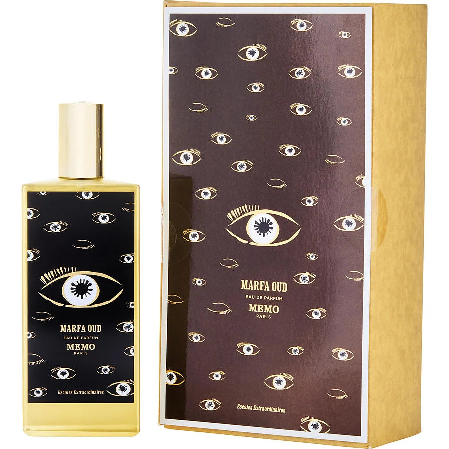 Memo Paris Marfa Eau de Parfum spray in 75ml bottle, elegant fragrance with a sleek design and sophisticated scent.
